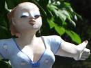Gartenskulptur Rose