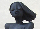 Sinnliche Raku Figur