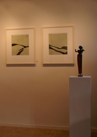 Keramik Kunst Margit Hohenberger 2007 Raku-Figur