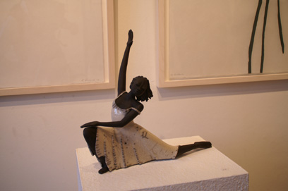 Keramik Kunst Margit Hohenberger 2007 Die Tanzende