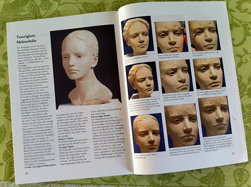 Berit Hildre: Buchausschnitt - Gesichtsausdruck Melancholie Berit Hildre: Buchausschnitt - Gesichtsausdruck Melancholie