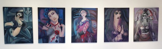 Bilder von Marion Lucka: Kunstgalerie Altes Rathaus
