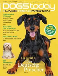 Hundefigur Fifi in Magazin DOGStoday
