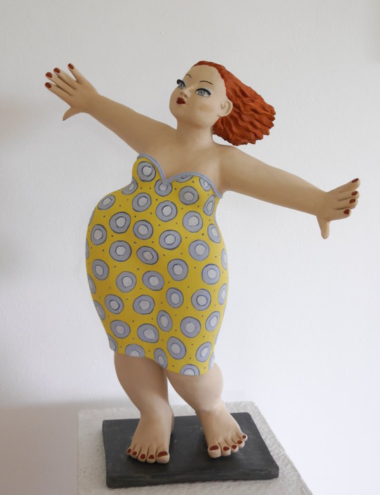 Gartenfigur Tanzende von Margit Hohenberger