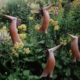 Gartendeko Vögel – früher und heute
