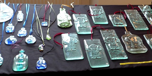 Kunstmarkt Schwarzenbach 2009 Glaskunst von Günther Göthl