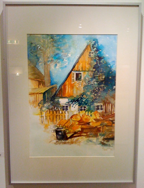 Kunstsaat 2009 Angela Hertel Aquarell Museum