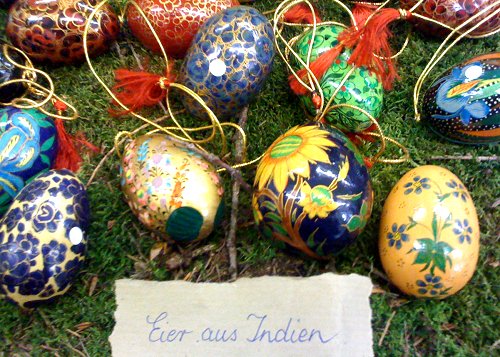 Ostereier aus Indien Naila 2010 Ostereier aus Indien Naila 2010