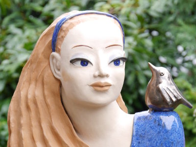 Sommermädchen – Büste Kunst