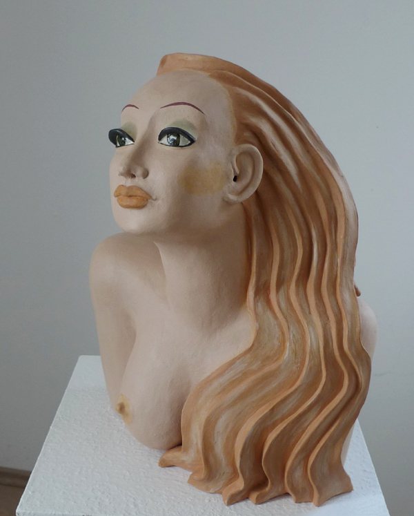 Alicia-Keramik-Kunst-Figur