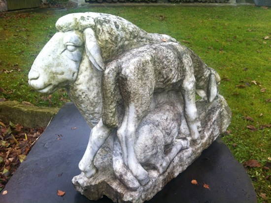 Tier Figuren: Schafe von Wolfgang Stefan, Bildhauer aus Vielitz bei Selb