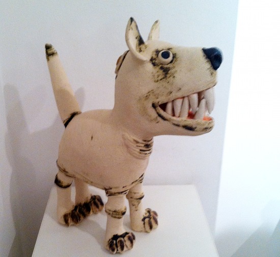 Hund mit Goldknopf von Dr. Konrad Ruff