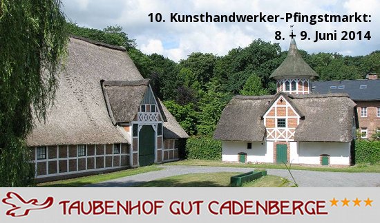 Kunsthandwerkermarkt Taubenhof Pfingsten 2014