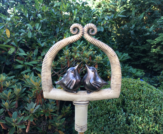 Goldene Vogelhochzeit Im Garten Keramik Kunst Blog