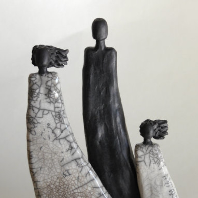 Große Tonfiguren für den Garten Keramik Kunst Blog