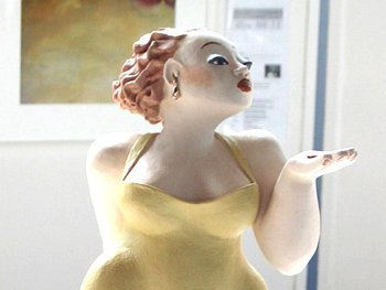 Keramik Figur Gloria