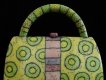 Kunst Tasche aus Raku Keramik Kunst Tasche aus Raku Keramik